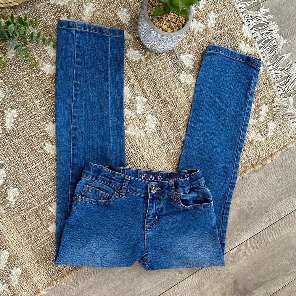 PLACE Girls Light Denim Blue ‘Skinny’ Jeans Girls Size 8